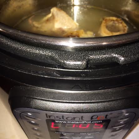 Ready to cook a second batch of bone broth in the Instant Pot? Just add more filtered water. 